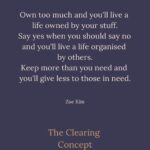 Anveshi Jain Instagram – @theclearingconcept Aren’t you brilliant ! Success is made of so many elements ,declutter and minimalism is one of them . I am getting to understand why my mom stops me from buying things that i don’t need . Tell me which quote do u relate to ? I liked the 1st one . Mumbai, Maharashtra