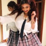 Anveshi Jain Instagram - Back to school !!!! Episode Releasing tonite ! Link in the bio .@anveshi25 @anveshi.jain Styled by - @vasundhara.joshi ITC Grand Maratha