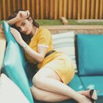Anveshi Jain Instagram - What’s yours will find you. Shot by @vps.pixels #love #you #yellow #sexy #indian #d #instagram #ins #inspirationalquotes #woman #curvy #picoftheday #photography Tamil Nadu