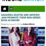 Anveshi Jain Instagram - Overwhelmed with Love ! Thank you India! Thank you #indore #media !! Media You’ve been so kind and welcoming . Thank you Media ! Credits : @indore_mirror @patrika.madhyapradesh @indoretimes @naiduniyalive @spotboye_ @peoplessamachar1 @nwnews @swadeshsamachar @theheadline24 @gnews7 @weeklypluspoint @mantralayanews@bhopalmahanagar @powernews @sabkikhabartv @hyenanews @straightkhabar @capital_samachar @sachivalaya @siyaasat and more ! Mumbai, Maharashtra