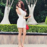 Anveshi Jain Instagram - Boss Promotions in Indore ! Outfit - @forevernew_india footwear- @zara Sayaji Indore