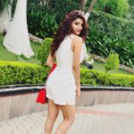 Anveshi Jain Instagram - Boss Promotions in Indore ! Outfit - @forevernew_india footwear- @zara Sayaji Indore