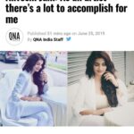 Anveshi Jain Instagram - Thank you @qnaindia for asking these wonderful questions ‘ !!! ♥️♥️♥️♥️♥️♥️ Maharashtra