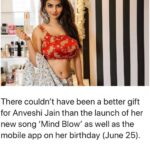 Anveshi Jain Instagram - ♥️♥️♥️♥️♥️Have you checked them out yet ? The song and the App yet ? Mumbai City, Maharastra