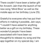 Anveshi Jain Instagram - ♥️♥️♥️♥️♥️Have you checked them out yet ? The song and the App yet ? Mumbai City, Maharastra