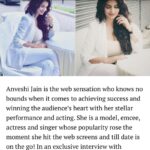 Anveshi Jain Instagram - Thank you @qnaindia for asking these wonderful questions ‘ !!! ♥️♥️♥️♥️♥️♥️ Maharashtra