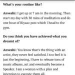 Anveshi Jain Instagram - Thank you @qnaindia for asking these wonderful questions ‘ !!! ♥️♥️♥️♥️♥️♥️ Maharashtra