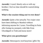 Anveshi Jain Instagram - Thank you @qnaindia for asking these wonderful questions ‘ !!! ♥️♥️♥️♥️♥️♥️ Maharashtra