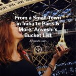 Anveshi Jain Instagram - I have stories ,i have so many stories of travel experiences. This one was covered by @woovly_your.bucketlist . Brilliant team and well complied article of my Trip to Paris ! . Can’t wait to visit again . What’s your best travel story ? Tell me ,the best one will try n feature on my account! Because stories worth knowing shall be out ...#paris #france #germany🇩🇪 #indian #solotravel #solotraveller #anveshijain Paris, France