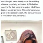 Anveshi Jain Instagram - #anveshijain #mostgoogled #santabanta @santabantapage @altbalaji @ankushhbhatt #insta #instagram #instagood Dubai, United Arab Emirates