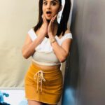Anveshi Jain Instagram - And i love you so much ! Happy Valentine’s day Lovelies!!! I am going to reveal the BIGGEST secret of me about Valentine’s day tomorrow follow my accounts @anveshi25 @anveshi.jain . The news is going to be out on my app “Anveshi “ . It’s on it’s initial stage but have more than 500 downloads in less than 24 hours . I am grateful and your reviews are helpful to make it the way you want it ! So about this cute ,naughty look ,this look is done by zoom tv along with Sunny Leone’s stylist . We did 3 of her looks ! Pics are going to be there soon . Catch me today at 7 live on My youtube channel . #sunnyleone #fashionstylist #stylist #anveshijain #love #ootd #celebritylookalike #celebrity#lookbook #look #instagram Mumbai, Maharashtra