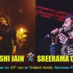 Anveshi Jain Instagram - Had a great live singing gig with charming @sreeramachandra5 and his very talented band members and team @jjoshina . i will share the videos soon :) good fun ! Much Gratitude। #anveshijain #sreeramchandra #singer #music #love #instagood#instagram #gig Trident Oberoi Hotel Nariman Point