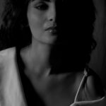 Anveshi Jain Instagram - Some cry with tears Others with thoughts . Photoshoot by very talented @praksh.jainn Follow @anveshi25 for more pictures #picoftheday #photography #photo #black #blackandwhite #intese#love #you #only #eyes #potraitphotography #poetry #anveshijain