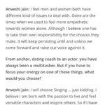 Anveshi Jain Instagram - https://www.qnaindia.com/anveshi-jain-would-give-up-everything-for-acting/ Pretty much !! #l #Q&Aindia#article #media #coverage #interestingread #anveshijain #love #for #acting Mumbai, Maharashtra