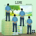 Anveshi Jain Instagram - Which one are you ? How well do you understand this picture and which you relate the most with . Mention in your comments. #life #wisdom #balancinglife #intelligenceissexy #perspective#choices #freedom #time Taj Lands End, Mumbai