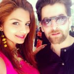 Anveshi Jain Instagram - @neilnitinmukesh Glad to catch up with you after 2 years you charismatic man ! #bollywoodstyle #selfie #charmed #neilnitinmukesh