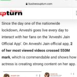 Anveshi Jain Instagram - I still wake up to your mails asking me about when Anveshi jain app live is coming again( just got one while typing for the same) . टाइम बदल गया और हम भी , 2 चीजें अब भी वैसी ही है , वो हैं - मेरी आपसे कनेक्टेड रहने की इच्छा और आपका लगातार social media पर grow करना । आपको याद है humne सिर्फ़ “Anveshi jain App “ पर ही 2.5MILLION Subscribers और India me 27 th Rank achievement celebrate की थी । Recall kara rahi hu apko ye sab , pata hai kyu ………??? 15 min ruko batati hu !!!!