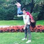 Anveshi Jain Instagram - Pictures where u dont know how ,what to pose anymore !!🌤😂 Margitszigeti Zenélő Szökőkút