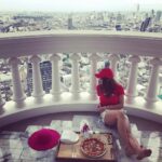 Anveshi Jain Instagram - Drop an emoji that works best for this picture 😀PS- shot by my very talented boy @pranjal_kjain lebua at State Tower