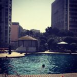 Anveshi Jain Instagram - My all time favourite place in any hotel #blue❤️ Trident, Nariman Point, Mumbai