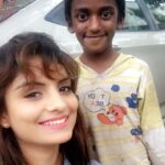 Anveshi Jain Instagram - I met this sweet lil chap in juhu who knew the real essence of happiness..the Happiness,which even we doesnt get affording best of the food..this guy's expressions on having a "daal chawal" was stealing n priceless!!