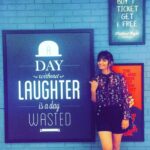 Anveshi Jain Instagram - I am with the "caption"😉 #no caption needed#longawaited#canvas laugh club