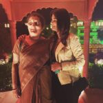 Anveshi Jain Instagram - #Proud mother..one step closer towards my dream.. #affection & memories #jaimahalpalace#luxurylife#earned it #jaipurdairies