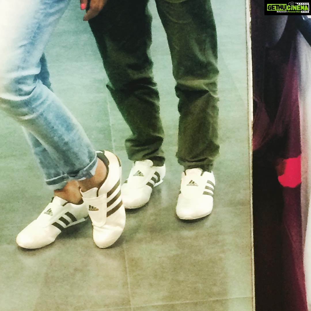 Anveshi Jain Instagram - Got these#adidaslove#brother'gift#blissful