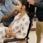 Anveshi Jain Instagram - I love it when the filter is on them… hahaha 🤣 #onset #gettingready #nightshift #love Bangalore, India