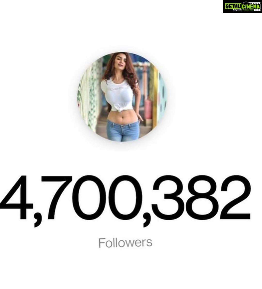Anveshi Jain Instagram - 4700382 of you when I last checked ❤️
