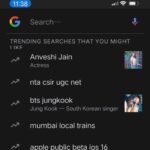 Anveshi Jain Instagram - This happened … and then we became 5.9 Million today !!! 💝🤗Life full of Miracles ✨✨✨ #trending #google #search #love #anveshijain #mostgoogled India