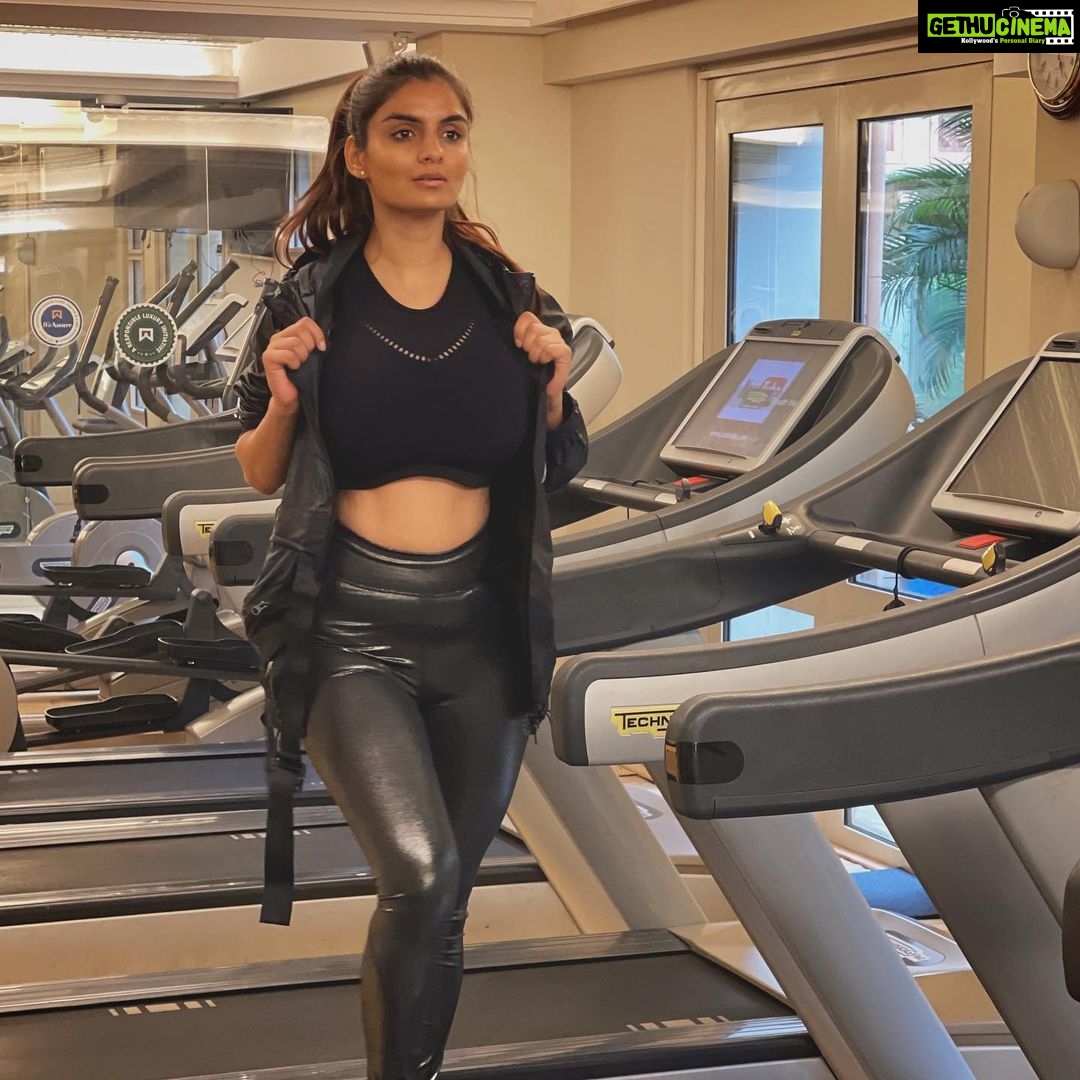 Anveshi Jain Instagram - On good days work out . On bad days , work out harder . India