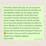 Anveshi Jain Instagram - I am blurred while typing , tears are so distracting.. so touched ! Ananya Biswas — I see a reflection of me in you. That’s exactly how I absorb from people specially things that they don’t say . It’s not just their words but a subliminal transfer of bigger/ hidden meaning of what’s been said . And yes , come what May , I am always there . Always ! Archana - your love feels like home . I feel valued & seen in true sense when I hear words like these. Amya & Arya - I love your name. I can say that the feeling is vice versa. You might I have brought the best in you but trust me hearing such kind words . You all bring the best out of me and inspire everyday to read and share what I read or felt . Kyuki I was told I should target the mass audience. Meri baatien sabko nahi samaj ati hogi . Basically I was told ki sirf body show se hi followers ayenge . Go bolder. M glad you guys see that a woman can be all of it. Harsha- your writing is like a comforting love letter from a long lost love . You should write often if you dont. You have a gift of writing & feeling things deeply. They say you cannot become an artist unless you feel pain deeply . Saanvi shah - I guess it’s a major contribution of your intentions & prayers that I feel safe and surely we will meet soon. Jun Oberoi - yes jun , actually I wanted to celebrate this birthday with my fans but most of you are not here . May be we will try zoom call or live video chats here . Khushi - I am so glad you loved my film . I love that you dream big ! It will happen for you. Leme know if I can be of any help. Pakhi — you are just 15 and you are able to see that I try n work hard wherein mature people sometimes comment it all came easy coz of the way I look. Will definitely meet soon girl ! Krrish— I am out of words too to tell you how happy I am to read your texts Anveshi_the beautiful- you dint mention your name . Thank you for the love & support. I love when I get compliments on my singing 😜 Humbled & grateful !!! Thank you ! Now you know na you mean a lot to me . All of you . You matter! (The rest of the 10 golden wishes ) . India