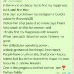 Anveshi Jain Instagram - Abhi se 5 years pehle jab yaha ayi thi to ye imagine nahi kia tha ki itna pyar milega 💝 ki koi mere Birthday Month k pehle din se 25 din tak roj mujhe duniya bhar se apni blessings bhejenge..bahot badi baat hai ..ye apke words mere liye “GOLD “ hai . Bus yahi to chahiye tha ! Thank you sukannya for your love . Kash yaha sequence nahi hota to main apko Bata pati ki aap sab hi mere liye no. 1 pe hai .. Suparna Ray - how well do you express ! So humble and intelligent. I am in love with the way u write . Tells me everything that you are . Will meet u soon . Shivam Kohli,Punjab —u cute boy , I remember taking u on my live once . See, how special you are that I still remember your adorable smile and say thanks to ur mom to love me . Shreya , Kolkata — I am so sorry that you lost your brother. I cannot imagine how painful it must be . I feel my whole existence is fulfilled if I could bring u out of your misery . I am always around. Nabeel , Lucknow— thank you for all the love . You are so pure . I will get that page back . Farhan Akhtar - I love that u find me HOT and I love that even more that you love everything else also that I offer to you all . ❤️❤️ Justin, Kerela - I am no goddess!! But my god hearing “ you are alive because you could find help in my words. I am touching the ground in tears thanking god that you are alive . You matter and I will see u in Kerela soon . Maria melike, Turkey — you think I look even a bit like Marilyn, hahah couldn’t get a better compliment. Anushka - you seem like I have known you for long ‘ lots of love girl . Arvind — Always ,always there for you. You matter ! Srija , Kolkata - you were the first one after Sukanya to send me wishes. Bahot accha lagta hai ki apki mom ko main pasand hu. Thank you love . Abhi rest 15 jaise -jaise aate jayenge. Mein post karungi . I love you. Mumbai, Maharashtra