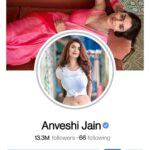 Anveshi Jain Instagram - We are now an army of 4.3 Million on Instagram and 13.3 Million on Facebook , 1.2 Million on the App , 1lac 83 thousand on YouTube and 2lac 50 thousand on travel & workout Instagram @anveshi.jain ! 💝 I love you my 19.3 Million ❤️❤️❤️ Apex Racing Academy Coimbatore