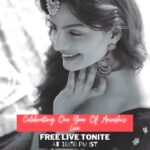 Anveshi Jain Instagram - 25th March 2020 we started “Lockdown with Anveshi “ to make lockdown little less lonely .. who could have thought ,the journey will keep going on and on !! I owe you a lot my love ❤️ let’s celebrate 🎉 tonight at 10:30 on “Anveshi jain App “. It’s going to be Free live !’ You are all welcome . The App is free to download , just go to live section after downloading at 10:30 and you will find me there ! It’s going to be so different!