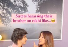 Ashnoor Kaur Instagram - Girls, you better start setting expectations for tomorrow, now onwards🤪 #LootDay #RakshaBandhan 🤣 . . . #explore #siblings #rakhi #bhaibehen #funnyreels #funnyreelsindia