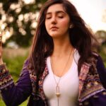Ashnoor Kaur Instagram - Breathe. Relax. Let go🧡 . I love spending time in nature, do you?