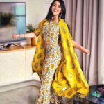 Ashnoor Kaur Instagram - Forever the girl who loves twirling💛 . Chose your fav... 1,2 or 3?