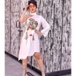 Ashnoor Kaur Instagram - Some women fear the fire, others simply become it🔥❤️ . . Outfit by @materialgbyprishakritika Styled by @dhartigulati Footwear by @zori.world #DubaiDiaries #travel #xoxo La Mer Dubai