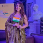 Ashnoor Kaur Instagram - Extremely honoured to be receiving this recognition from the @ministryofculturegoi at the 75th @amritmahotsav 💫 Grateful & blessed! #CulturalAmbassadors . . . . #75at75 #DilSeDesi #HarGharTiranga #MainBharatHu
