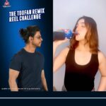 Ashnoor Kaur Instagram - Ab Har Sip Mein Toofan! Grab a ThumsUp bottle from @iamsrk, take a sip and say Toofan. Share your Toofani moves to win some awesome merchandise! #ThumsUpStrong #PaidPromotion @ThumsUpOfficial @SRK