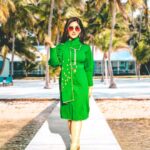 Ashnoor Kaur Instagram - Nice to, meet you, Where you’ve been?🔥❤️ . 📷 @kellansworld Styling @styleitupbyaashna Outfit @mesa_couture @poppublishmedia #eventdiaries #howareyou #longtime #ashnoorstylediaries #westernfashion #outdoor #allgreen How are you?
