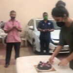 Ashnoor Kaur Instagram – A different experience this birthday in a lockdown… Somehow felt good… Celebrated with our Corona fighters, the people working for us, the watchmen(of my society) and the smile on their faces made up for all the restrictions!
#lockdownbirthday #sweet16 #howicelebrated #BirthdayInALockdown