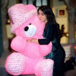 Ashnoor Kaur Instagram – Bear hugs are my fav🥰
.
Happy teddy day❤️
#teddyday #bearhugs