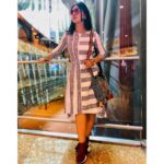 Ashnoor Kaur Instagram - Happiness; A way of travel – not a destination❤️ . . Bom✈️Nagpur #MyAirportLook #WhatIWore Outfit by @labelrishmaan Sunglasses by @mapra_accessories Shoes by @nike Jewellery by @mapra_jewellery 📸 by @kauravneet79 #AshnoorStyleDiaries #airportlook #abouttoday #travel #traveller #wanderlust #discover #letsgo #okbye Mumbai Airport