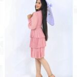 Ashnoor Kaur Instagram - Smile and blossom💕 . . #MyLook #WhatIWore at the @theglamourflash event💕 Outfit by - @label_viona Styled by - @shrishtimunka Assisted by - @twinklebakhai Heels by - @egoofficial #Event #smile #loveyourself #ashnoorstylediaries