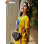 Ashnoor Kaur Instagram - Like Oh la la la💛 . . 1,2,3 or 4? For more exclusive pictures and videos, check out my account on the @helo_indiaofficial #yellowfashion #heloapp #ashnoorstylediaries