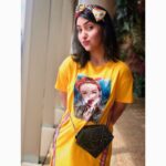 Ashnoor Kaur Instagram - Like Oh la la la💛 . . 1,2,3 or 4? For more exclusive pictures and videos, check out my account on the @helo_indiaofficial #yellowfashion #heloapp #ashnoorstylediaries