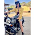 Ashnoor Kaur Instagram - Look like a beauty, ride like a beast👅 . . #bikergirl #ashnoorkaur #ashnoorstylediaries #Loveyourself #investinyourself